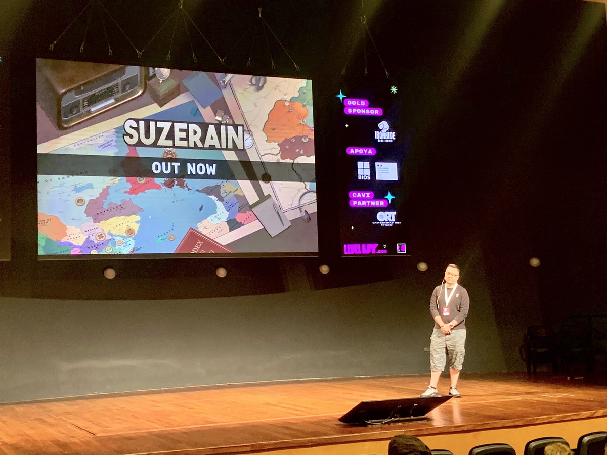 Del aeropuerto al escenario sin escalas!! Muchas gracias <a href="/AtaSergeyNowak/">Ata Sergey Nowak</a> por sumarte a este <a href="/LEVEL_UY/">LEVEL UY SUMMIT 2025</a> 

Increíble la historia detrás de #Suzerain - un juego de “nicho” que no para de crecer y ganar premios 🚀✨