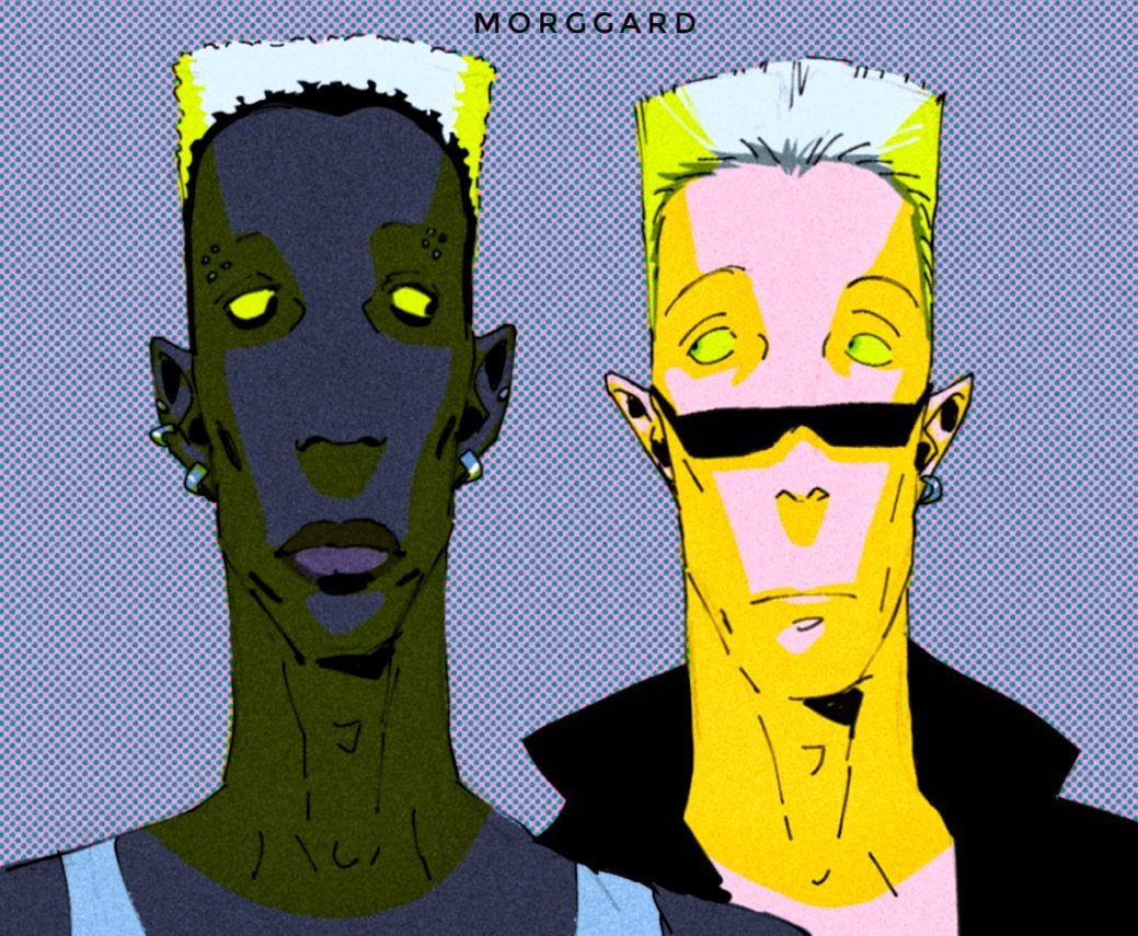 Morggard's tweet image. Same hair