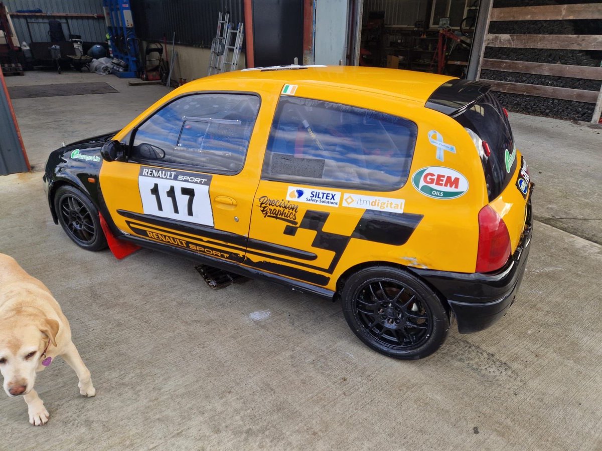 TopOfTheTower's tweet image. Double IRX Open Clubman Championship winning Clio. Huge spec. Loads of spares and setup info. Also suit Future Classics, RSA etc Bargain at just €6500. Might take p/ex Fiesta Zetec or Junior MINI.