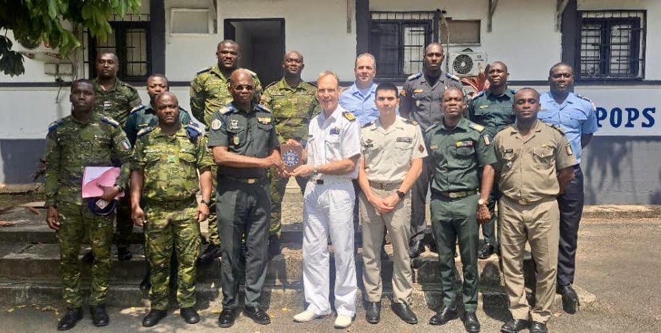 In order to establish a training requirement plan for 2026, officers of #MPCC held Staff talks with Forces Armees de Cote d Ivoire in Abidjan. EU member States Will provide this training, in close coördination with FACI.