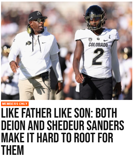 I always found him to have a distasteful personality, and see the same thing adding spoiled rich kid to the irritant son.