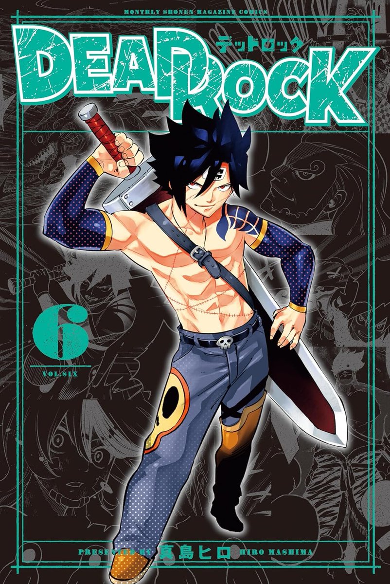 "Dead Rock" Vol 6 by "Fairy Tail" creator Hiro Mashima

Dark Fantasy Action about a demon boy who is taking on the harsh entrance exams of the demon king academy named "Dead Rock".

Eng Release <a href="/KMANGA_KODANSHA/">K MANGA</a>