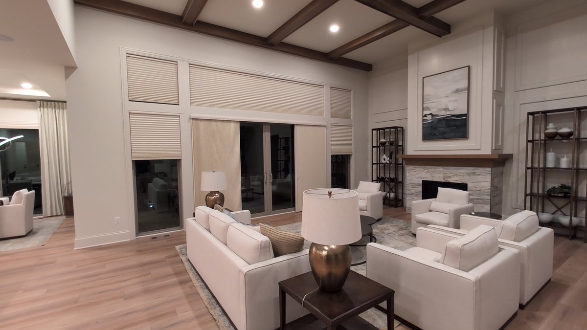 manheuser's tweet photo. If you're looking for an easy way to cover your patio door, check this out! The Hunter Douglas Duette Vertiglide with PowerView is a great solution: 
- You can stack it up to 7 inches!
- Power or manual override control
- Rechargeable Battery
- Cover up to 288" https://t.co/4bHHj3KQ1Q