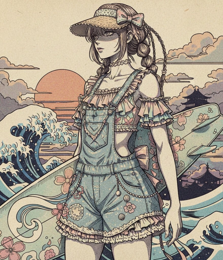 AI__PHY's tweet image. Surfer 🏄‍♀️
#AIart #GenerativeAI #digitalart