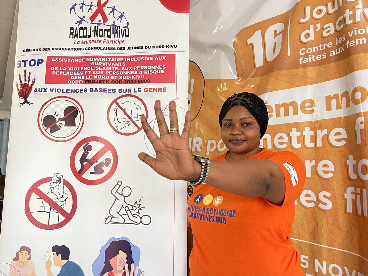Unigom_RDC's tweet photo. 🎗🟠#UNIGOM continue les 16 Jours d’Activisme!
Aujourd’hui 28 Nov, 30 nouveaux étudiants ont été formés sur les #VBG, la violence numérique et la #PSEA, grâce à l’appui de #RACOJ.
👉🏽L’UNIGOM renforce son réseau d’ambassadeurs engagés.✊🏽
🔗Lire l’article: https://t.co/KJLaP8NbXU https://t.co/vvMqBG3s0d