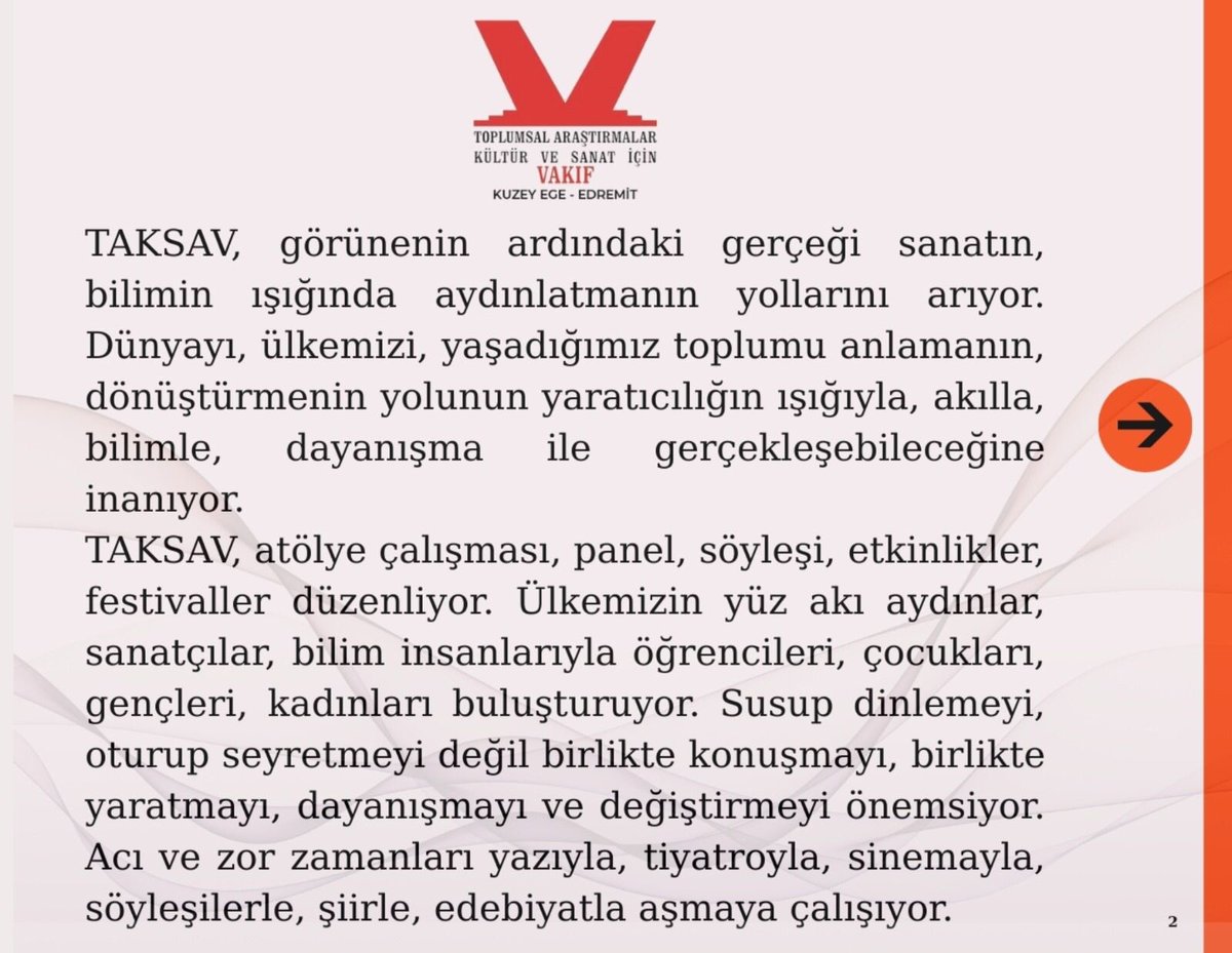 taksavkuzeyege's tweet image. Uzun süredir hazırlıklarını yaptığımız  Kuzey Ege-Edremit TAKSAV kuruluş çalışmalarını tamamladık.6 Aralık 2025 C.tesi günü saat 15.00’te  Oğuzhan Müftüoğlu’nun katılımıyla bir söyleşi gerçekleştireceğiz ve vakfımızın açılışını yapacağız. Bütün dostlarımızı açılışımıza bekliyoruz