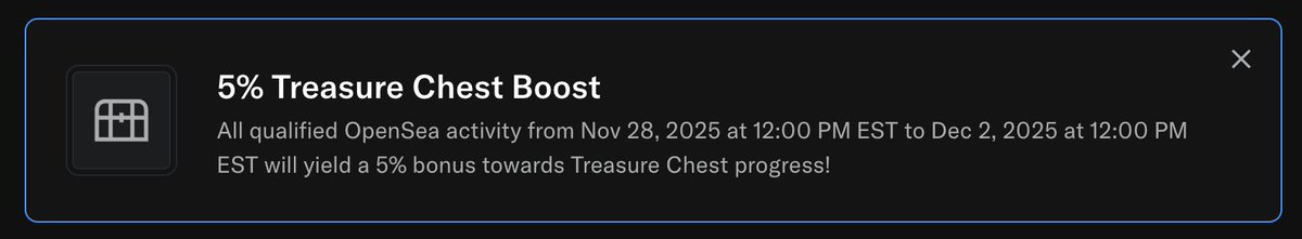 mondoggg's tweet image. Opensea is having a Black Friday XP boost. 

You love to see it. 

Go buy some NFTs