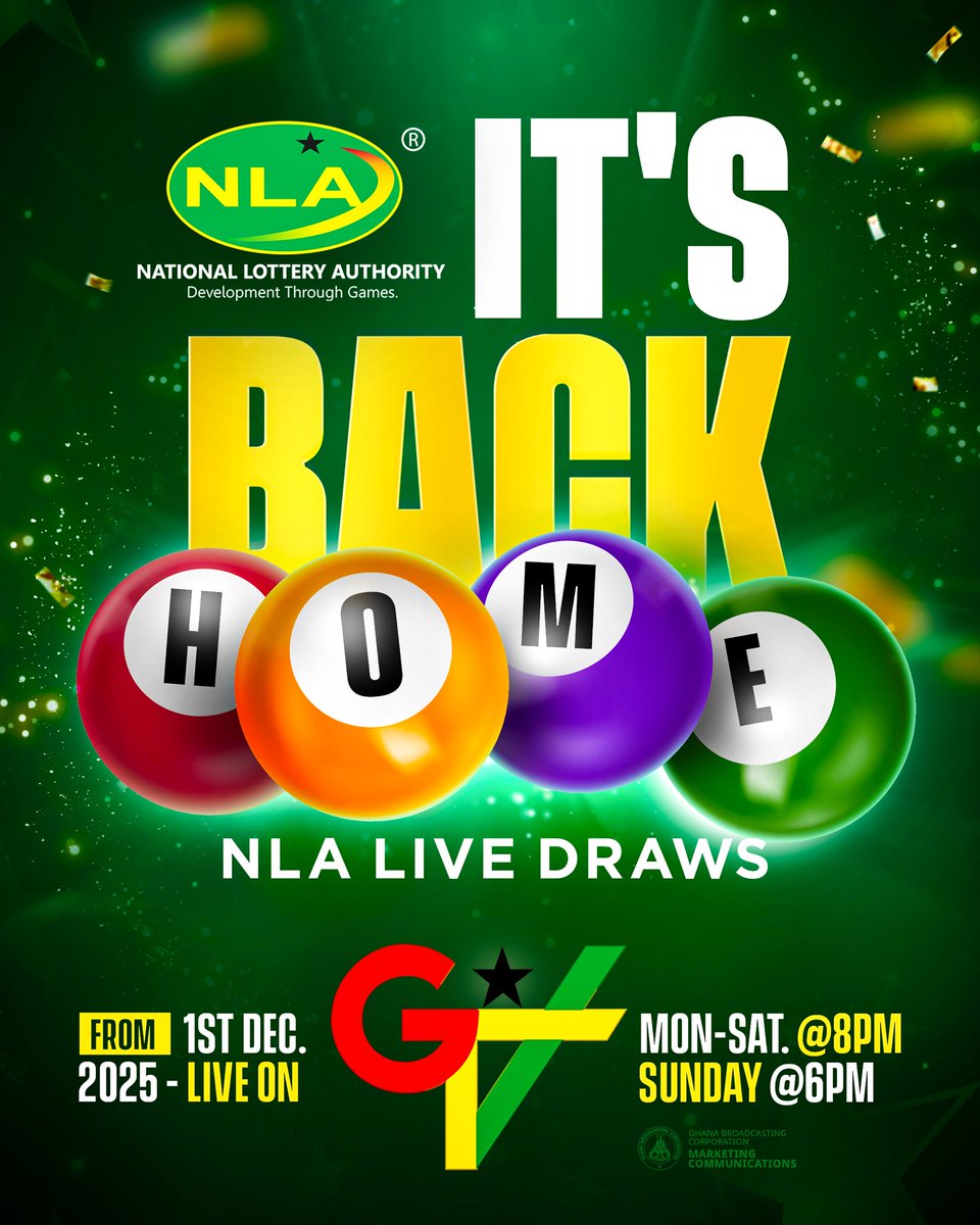 GTV_Ghana's tweet image. It’s back home where it belongs; we start on Monday.

#NLA #GTV