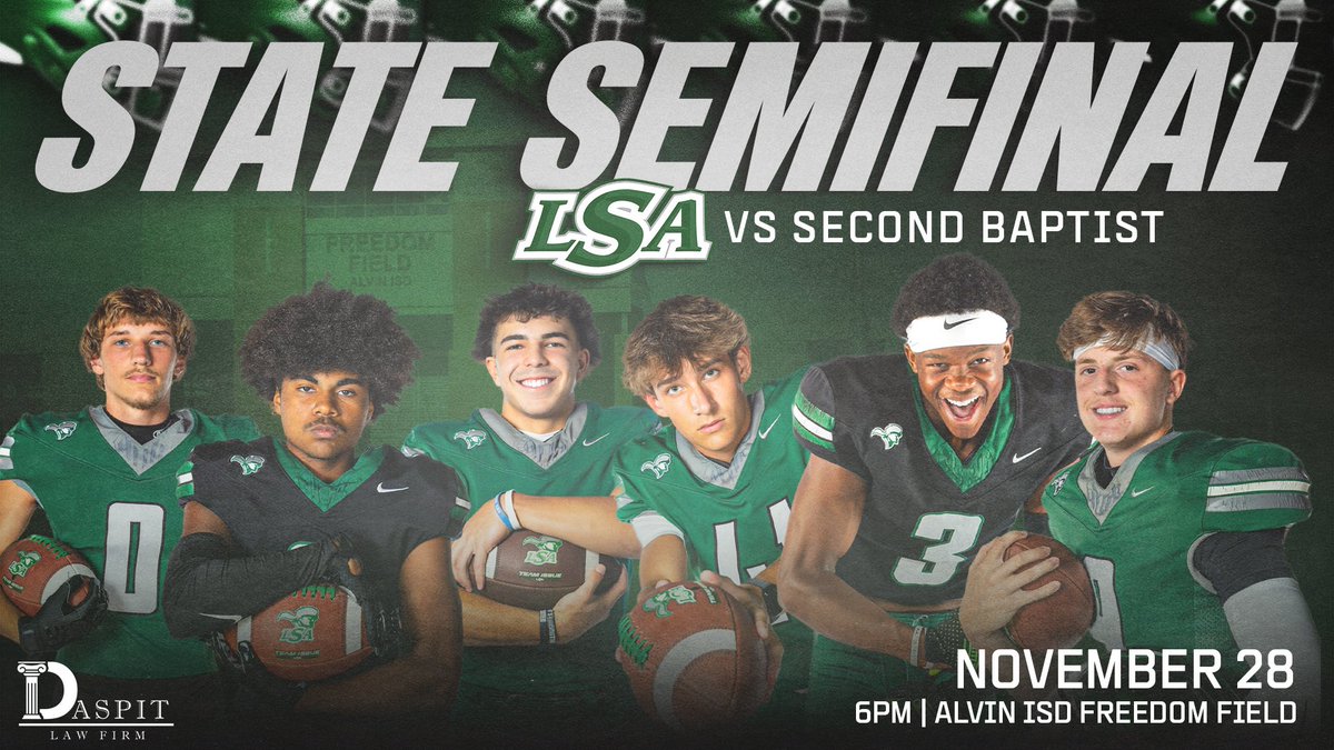 Semi-Final Game Today! 🏈🔥

Pioneers vs. Eagles

📍 Freedom field 
⏰ 6:00PM Kickoff

🎟️ Ticket: gofan.co/event/5488836?…

📺 Watch Live: psbnlive.com

👜 Clear Bag Policy: Only clear bags will be allowed inside the stadium.

Let’s pack the stands and cheer loud!