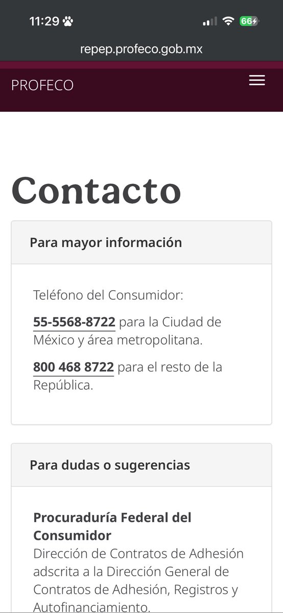 Señores de <a href="/Profeco/">Profeco</a> que no trabajan hoy que nadie contesta sus teléfonos ??