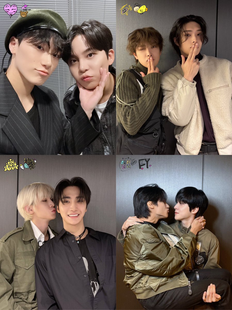 W00LOOKS's tweet image. the difference between the duos… yeah