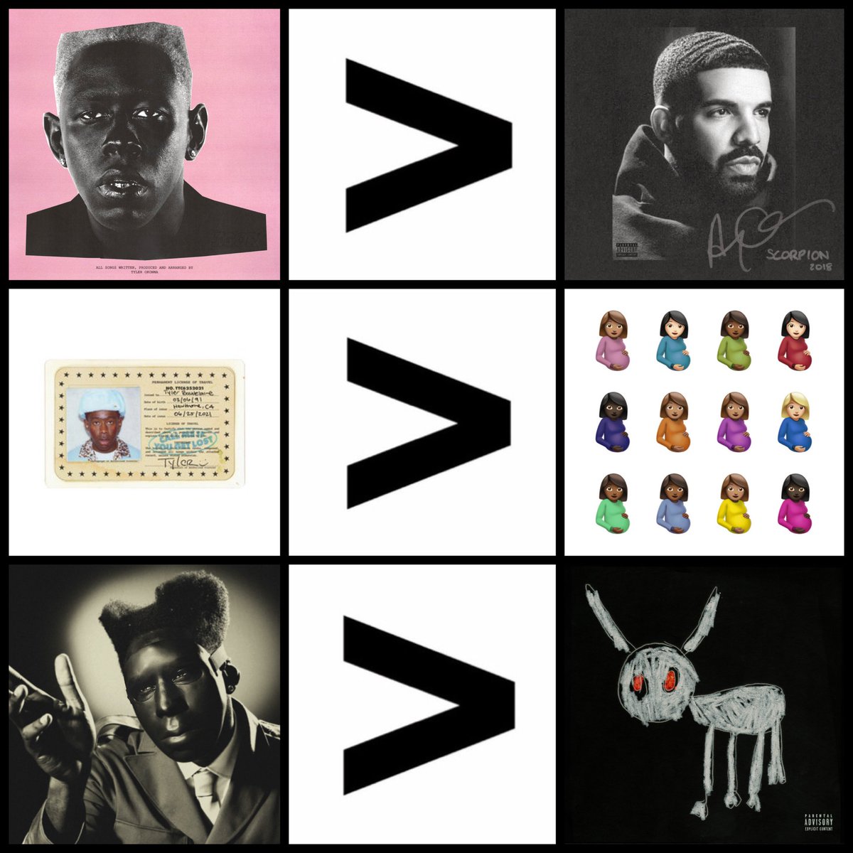 RayRapOpinions's tweet photo. Tyler, The Creator is just better https://t.co/CrG7ro2fVR