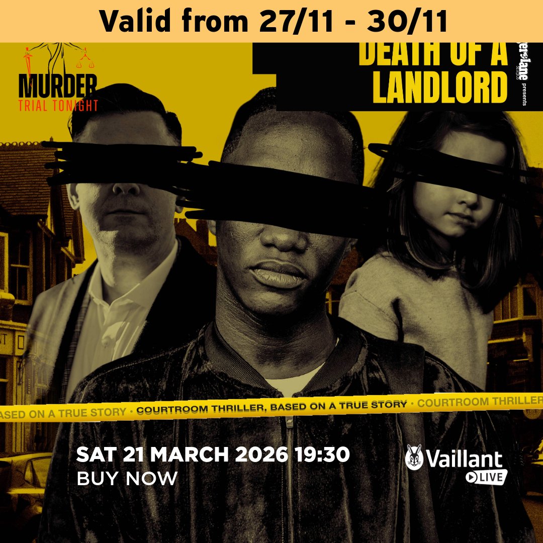 vaillantlive's tweet image. 2-for-1 ticket deals you can't miss! 🎟️

Whether you're making festive plans or looking ahead to the New Year, bag a bargain with these hot ticket deals - hurry, limited time only!

Black Friday Offers 👉 bit.ly/44uC7rh

#2for1 #blackfriday #derby #rubywax