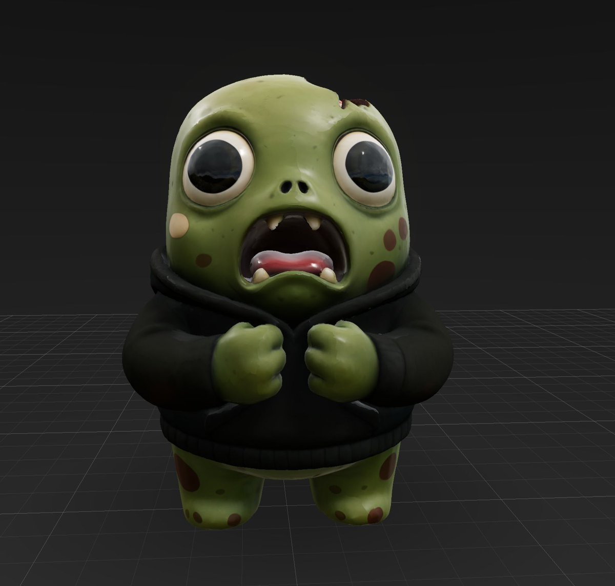 Still thinking about this cutie from the Halloween creator challenge ..