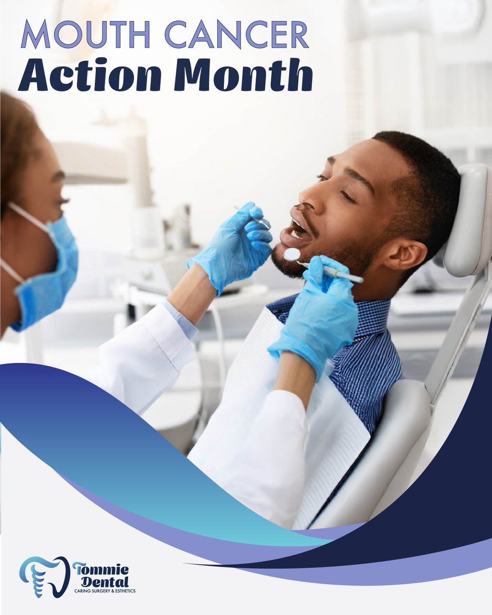Be mouth aware! If you notice red or white patches, long-lasting mouth ulcers, or unusual lumps or swelling, see your dentist or doctor right away. Early detection saves lives!