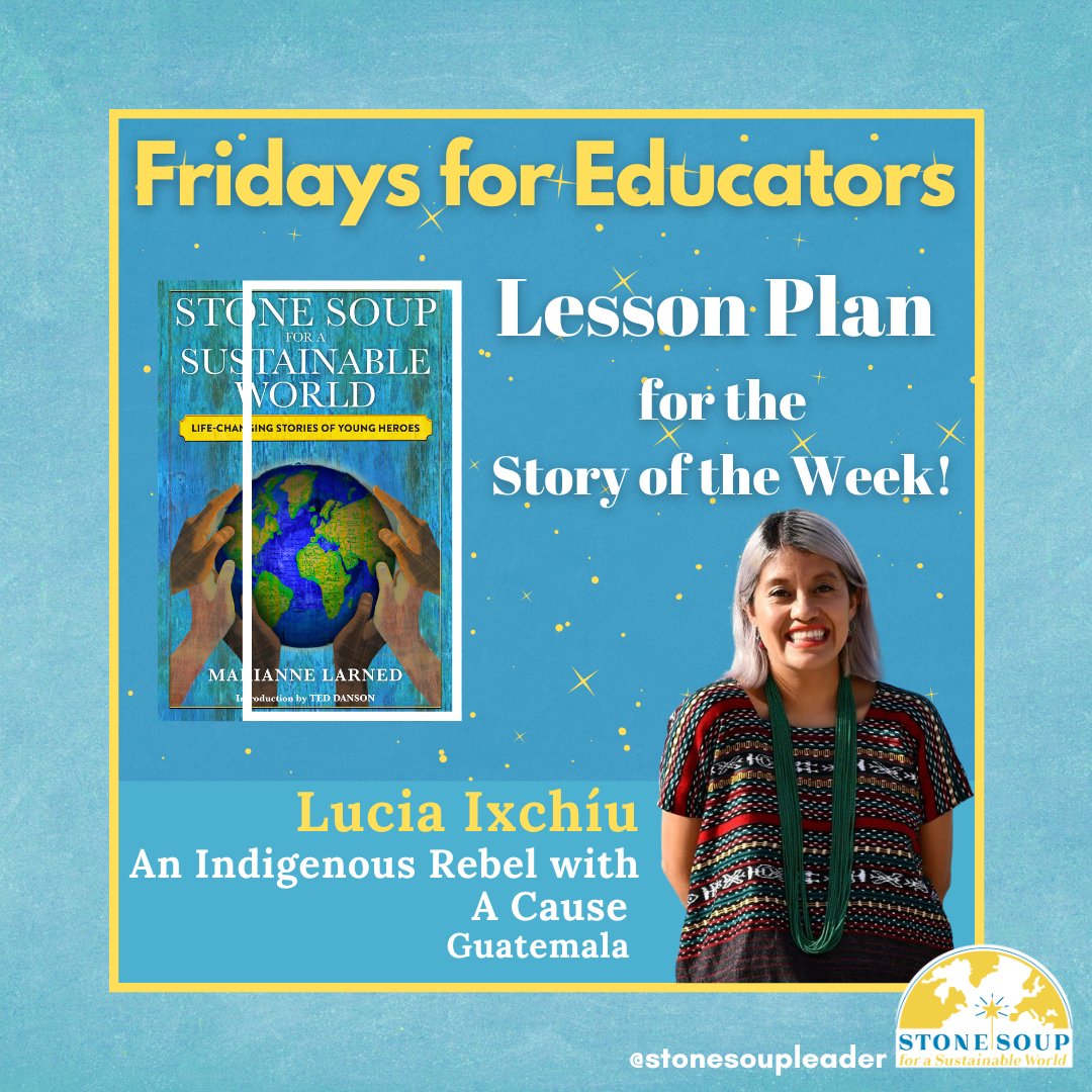 stonesoupleader's tweet image. EDUCATORS: Grab this FREE #LessonPlan to teach about #Indigenous communities in #Guatemala and their fight to protect their land and the Amazon #rainforest. Includes #LanguageArts &amp;amp; #STEM activities.
stonesoupleadership.org/storage/2022/0…

@luciaixchiugt @festivalesgt #IndigenousRights