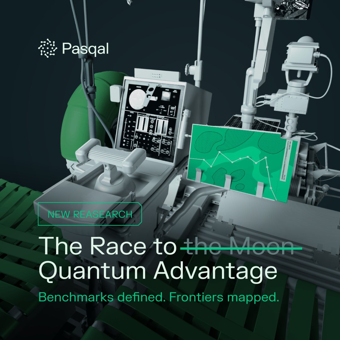 pasqal_quantum's tweet photo. Mapping the race to quantum advantage ๐
Our new preprint benchmarks classical simulations of quantum dynamics and pinpoints where neutral atom quantum processors can pull ahead ๐ https://t.co/FK62OioATD
#QuantumAdvantage #QuantumSimulation #MaterialsScience https://t.co/H9Pr9ji3Yt