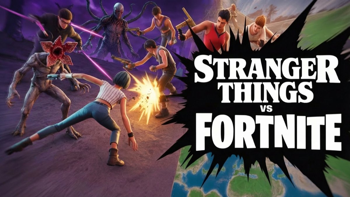 Join me as I dive into the new Fortnite Stranger Things crossover and see if I can survive the Upside Down while taking on some crazy challenges! youtu.be/9ODm5Br8wx0?si…