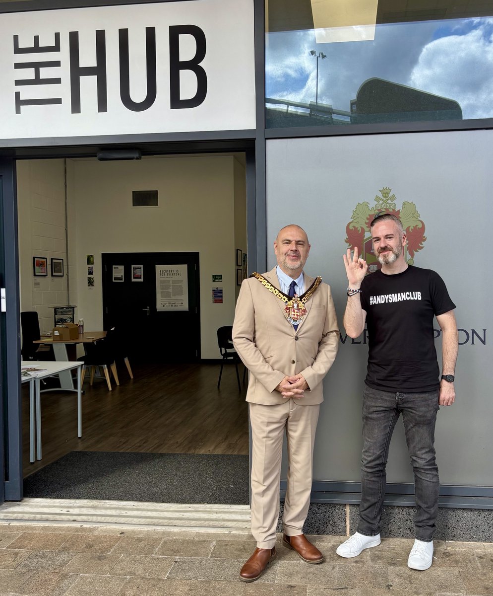 WolvesCouncil's tweet image. Andy’s Man Club Wolverhampton is celebrating its anniversary after a successful first 12 months&apos; supporting local men through conversation, compassion, and connection. Full story 👉 wolverhampton.gov.uk/news/andys-man… (1/2)