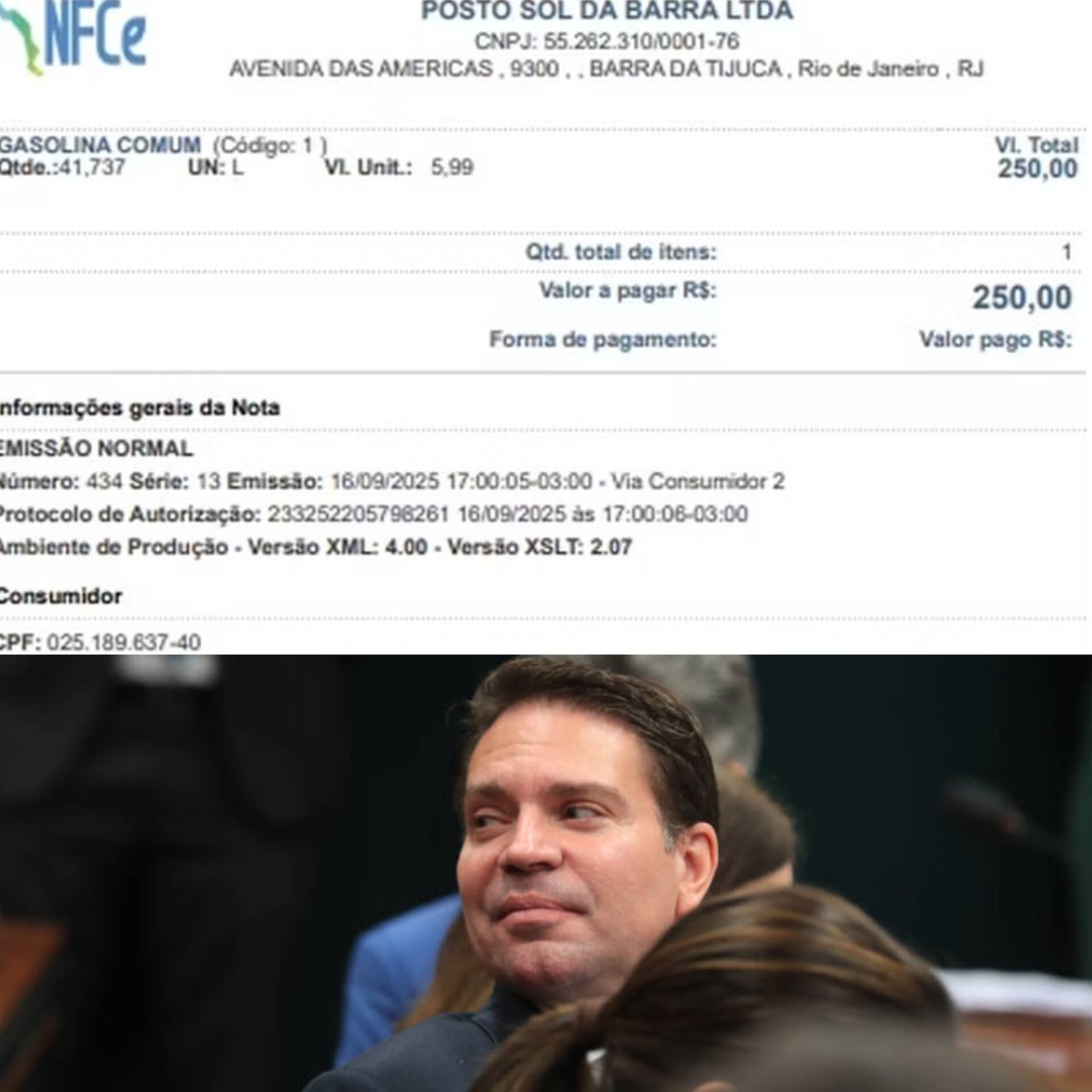 Alexandre Ramagem pedindo reembolso de gasolina enquanto está foragido nos EUA  é o retrato típico do bolsonarismo: hipocrisia, fraude e cinismo🧐