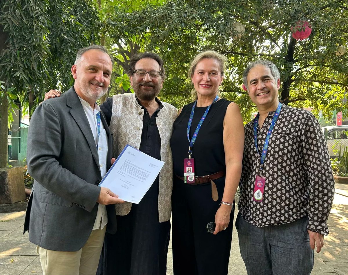 España da un paso estratégico para ser Focus Country en el International Film Festival of India 2026 (<a href="/IFFIGoa/">International Film Festival of India</a>).

<a href="/SpainFilm/">Spain Film Commission</a>  afianza su presencia en la India con nuevos acuerdos y prepara un plan para reforzar la colaboración audiovisual entre los dos: rubik-audiovisual.com/espana-da-un-p…