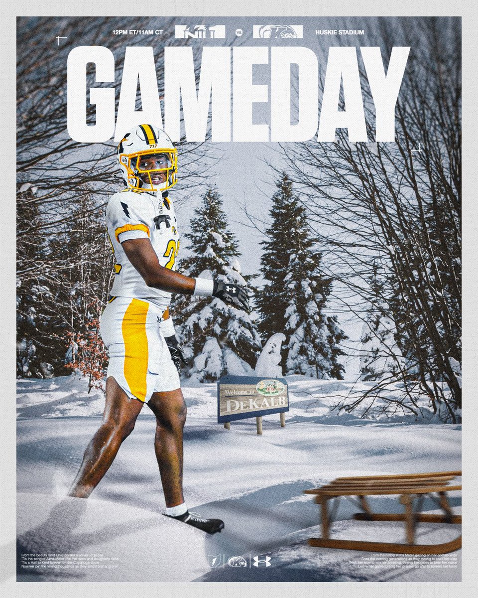 KentStFootball's tweet image. Gameday at Huskie Stadium

⌚️ 12 PM ET/11 AM CT
📺 CBS Sports Network
📻 Fox Sports 1350

#GoFlashes⚡️ | #HAB1TS