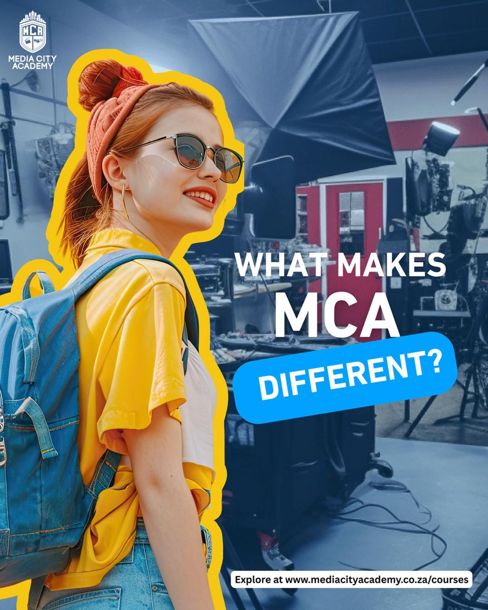 MediaCityAcadem's tweet image. What makes Media City Academy different? We train where it happens, inside a working production hub 🎬

Our classrooms are studios. Our lessons are real. Our mentors are active industry pros 🎥

Explore at mediacityacademy.co.za

#MediaCityAcademy #LearnByDoing #Cityzen
