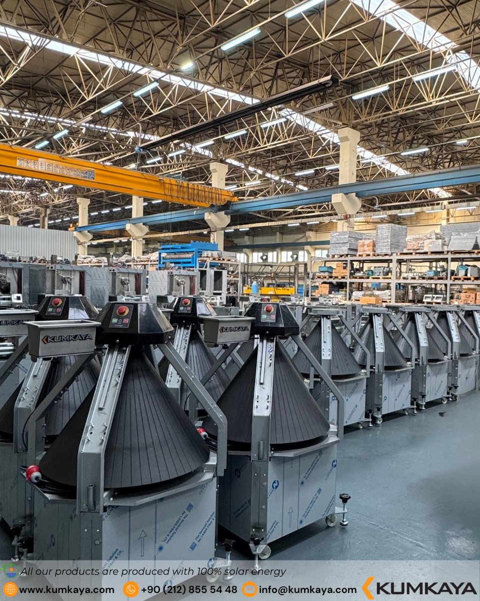 KumkayaOvens's tweet image. Kumkaya Conic Rounder Machines are tested during assembly to ensure high performance and long-lasting use

✅ Only WhatsApp: +90 (541) 429 88 33 
📞 +90 (212) 855 5 448
📩 info@kumkaya.com
💻 kumkaya.com  

#KumkayaMachine #conicrounder #doughrounding