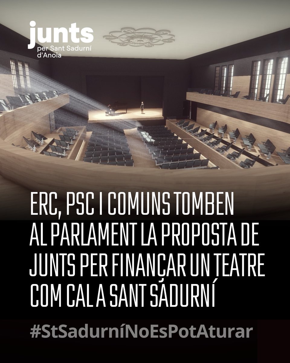 JuntsXStSadurni's tweet photo. ❌ Tres anys de govern i cap acord amb les entitats de l’ @ateneuagricola i del Centre Agrícol

❌ Can Guineu abandonat: cap informació a la ciutadania i un sotre caigut davant la inoperància de ERC-PSC-Comuns

❌ El pressupost més alt de la història. I de què servirà? https://t.co/oGc3nYAMcU