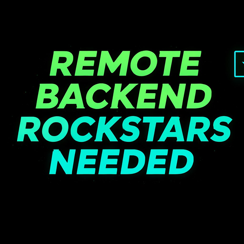 remotejobsohr's tweet image. 💻✨ Hiring: Senior Backend Engineer (Node.js + Express)

Looking for engineers obsessed with clean architecture, blazing-fast APIs, and 99.99% uptime.

💰 $60–$130/hr USD (Remote)

You&apos;ll build:
⚙️ High-throughput REST &amp;amp; GraphQL APIs
🗄️ Scalable microservices
📊 Event-driven…