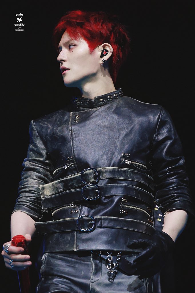 yoshkyma's tweet image. third round of red hair and he’s still undefeated ❤️‍🔥

#요시 #YOSHI #ヨシ #TREASURE #트레저