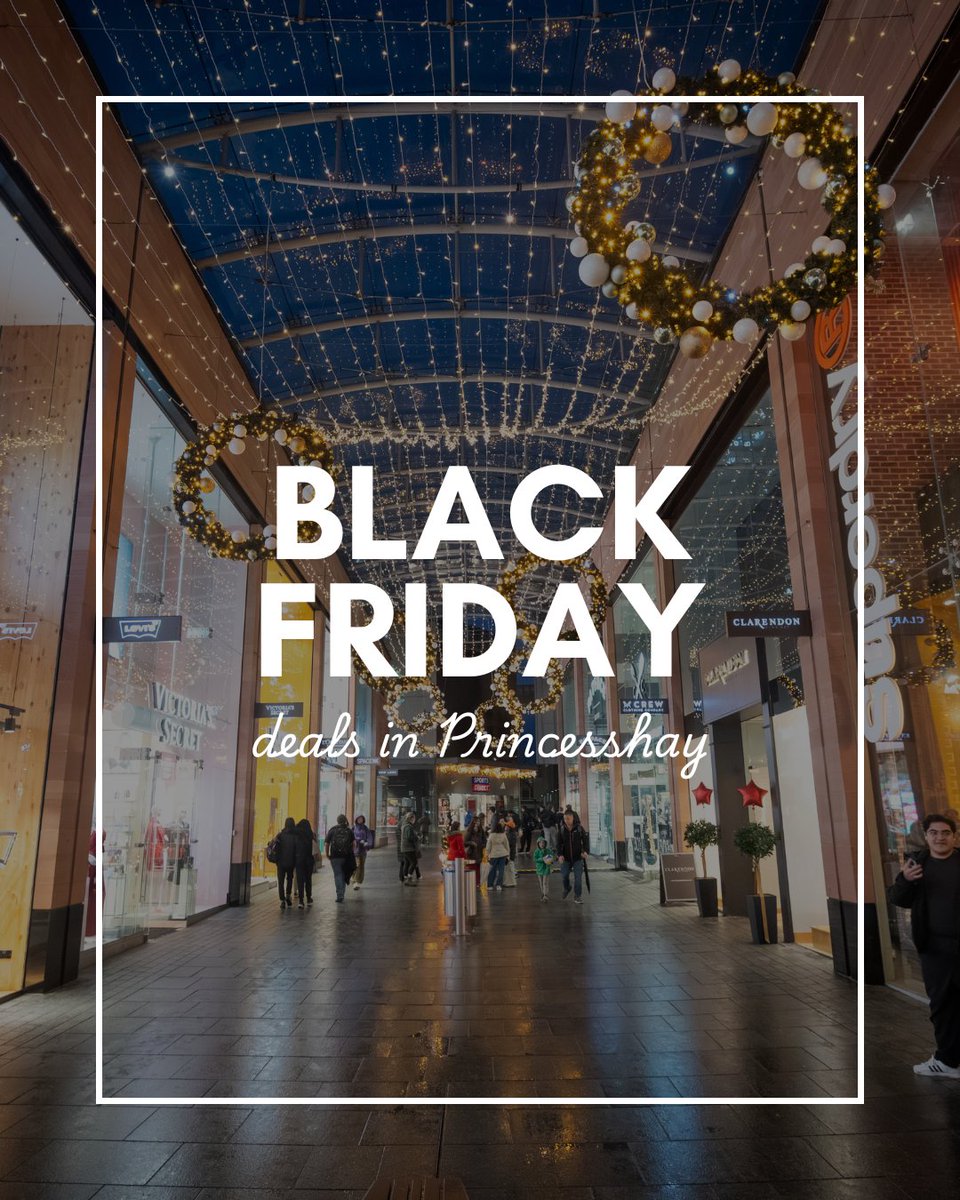 Shop Black Friday 🖤

Black Friday sales are on across Princesshay, so don't miss out on bagging a bargain. With over 60 stores, you'll find deals on the perfect pressies for everyone (or event a treat for yourself). 

#BlackFriday #Deals #Princesshay #Exeter