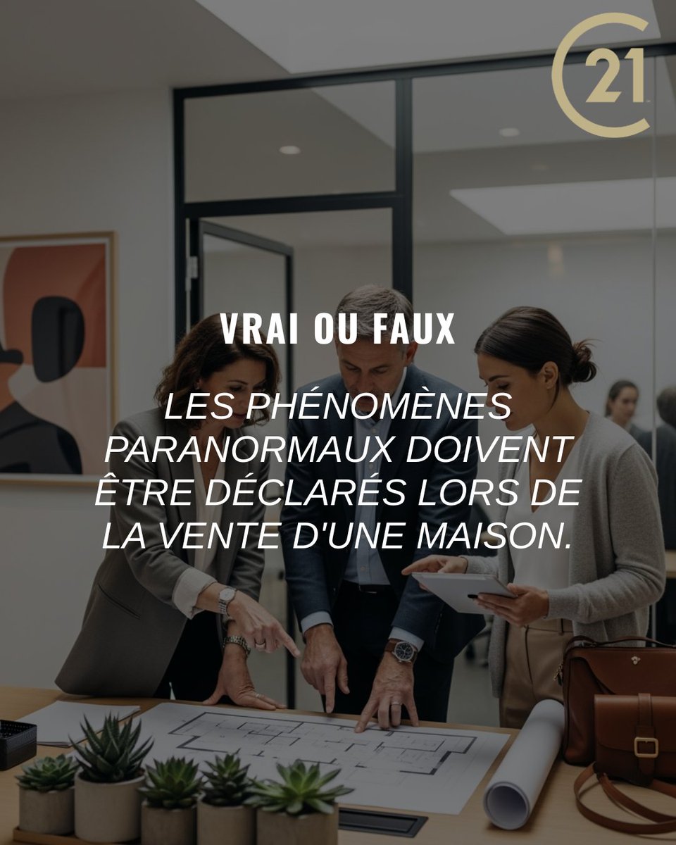 jprouas_jpr's tweet photo. Les phénomènes paranormaux doivent-ils être déclarés lors de la vente d'une maison ? Cette question intrigue de nombreux vendeurs et acheteurs. 🤔 En réalité, en France, il n'existe aucune obligation légale de mentionner la réputation paranormale d'un bien immobilier. (1/4) https://t.co/yVKpdtfwut