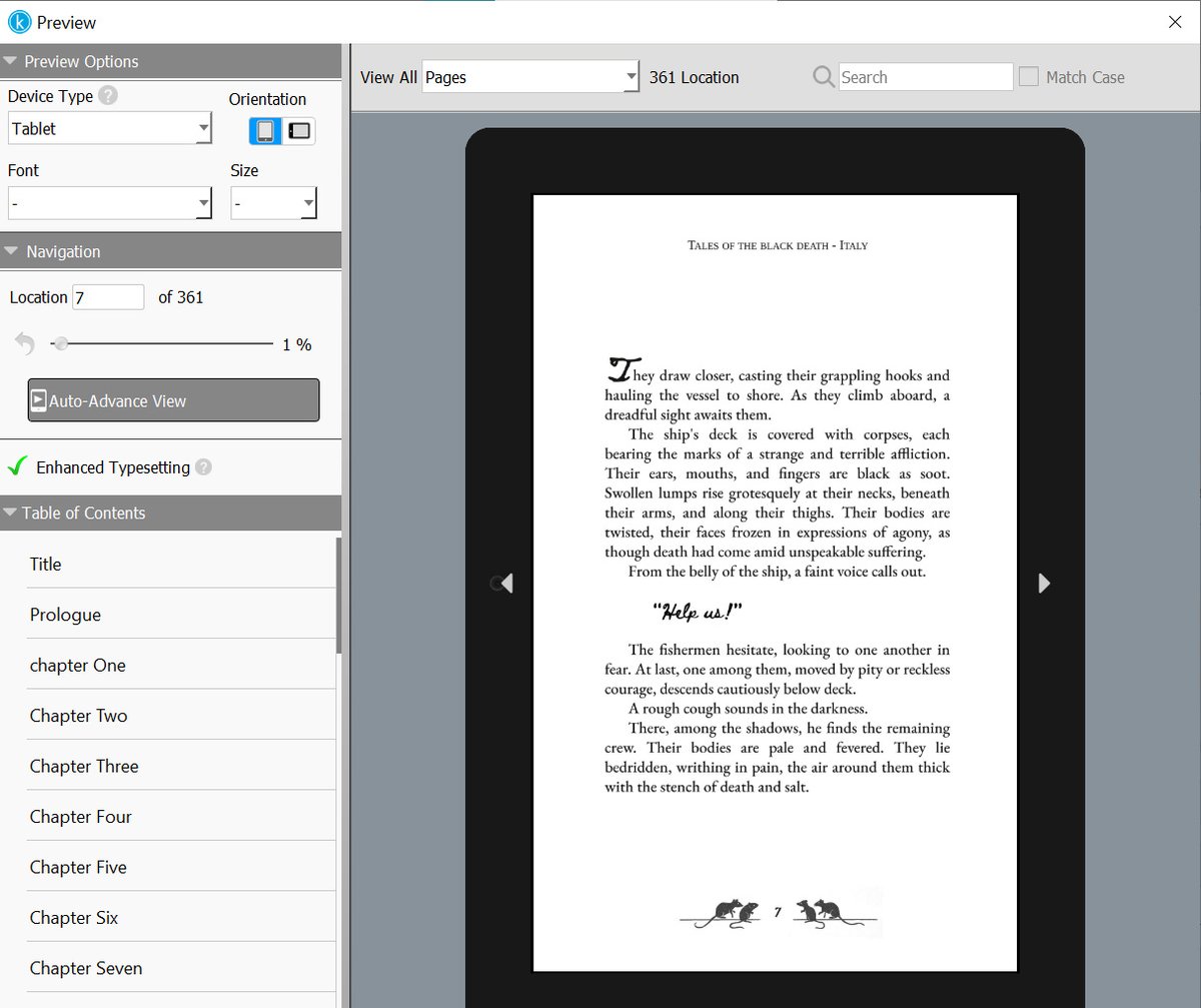 I've been learning how to create eBooks from my atypical novels!

Still trying to figure out which is best between the COMICS, KIDS and PRINTED REPLICA 😅 But it's coming along!