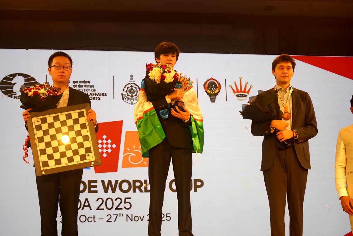 ResortRio's tweet image. The FIDE World Cup 2025 officially closed on 26th November 2025 night at Resort Rio, in the presence of our Managing Director, Mr Anup Shah and Director, Mrs Alpa Shah.

#FIDEWorldCup2025 #ChessBaseIndia #Fide #ResortRio #Goa #GoaTourism #WorldChess #ChessLife #VisitGoa