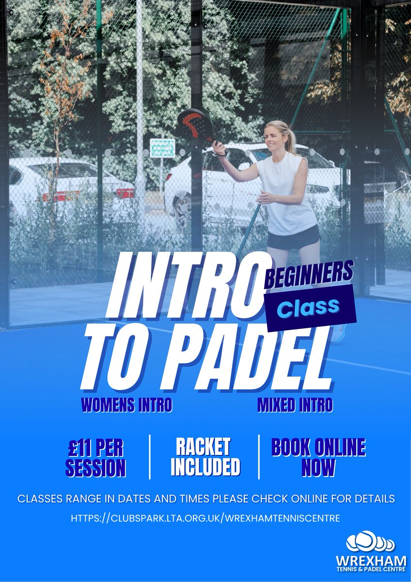 Wrexham Tennis & Padel Centre tweet media