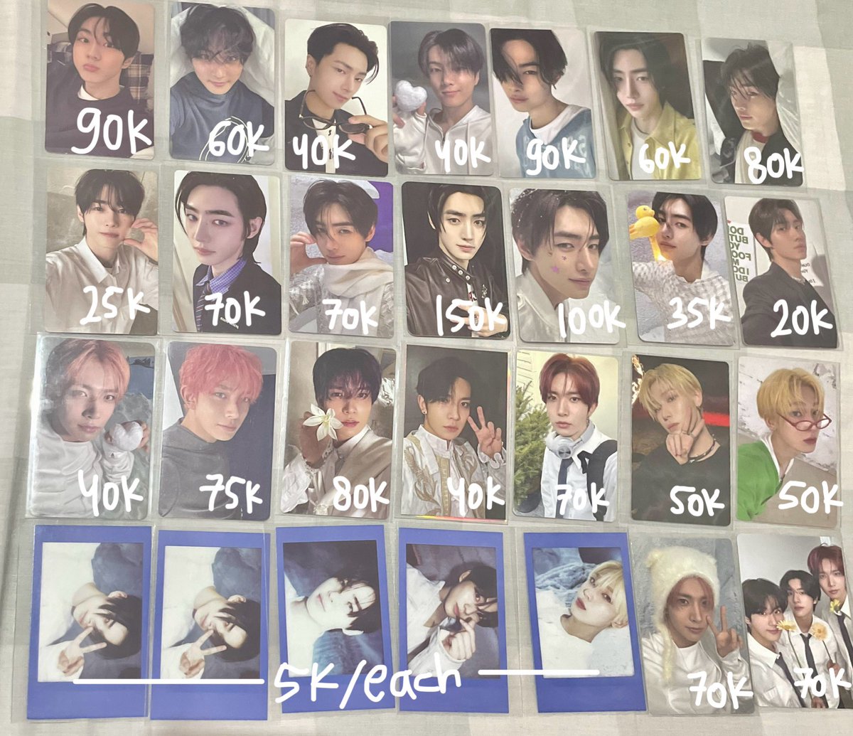 WTS enhypen photocard, dom jaksel, bisa gosend jugaaa. co lewat shopee yaa price exc adm &amp; pack