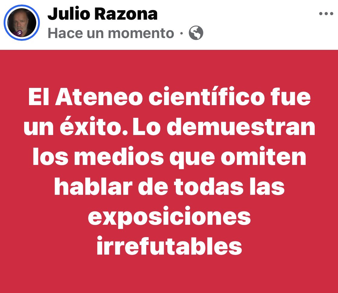 Julio Razona tweet media