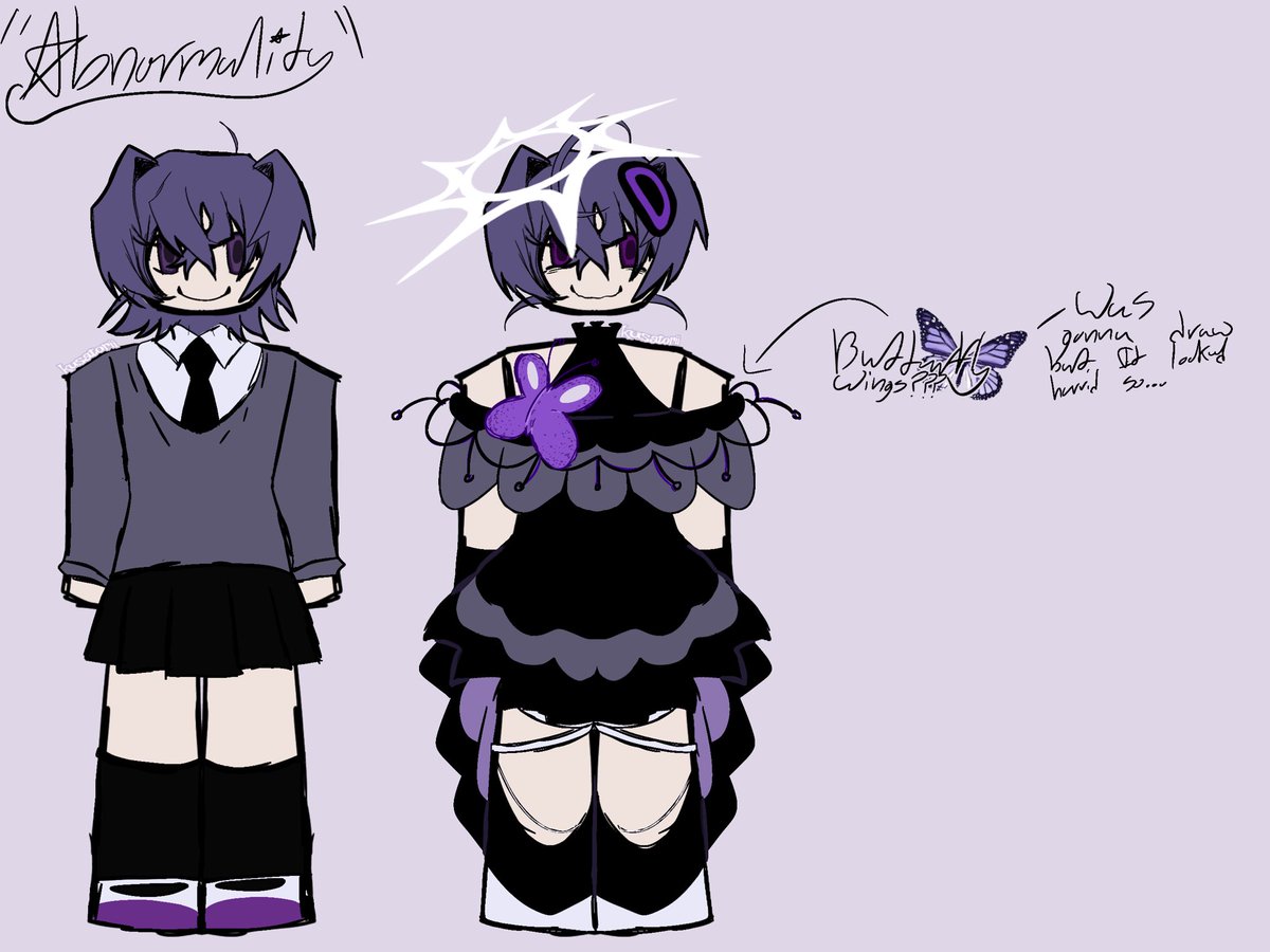 kusatorii's tweet image. i like anbormality dancing girl and two time so.  skin concept ??  idk,,  never drawn in a roblox-ish style before to it kinda sucks

#twotime #forsaken #forsakenroblox