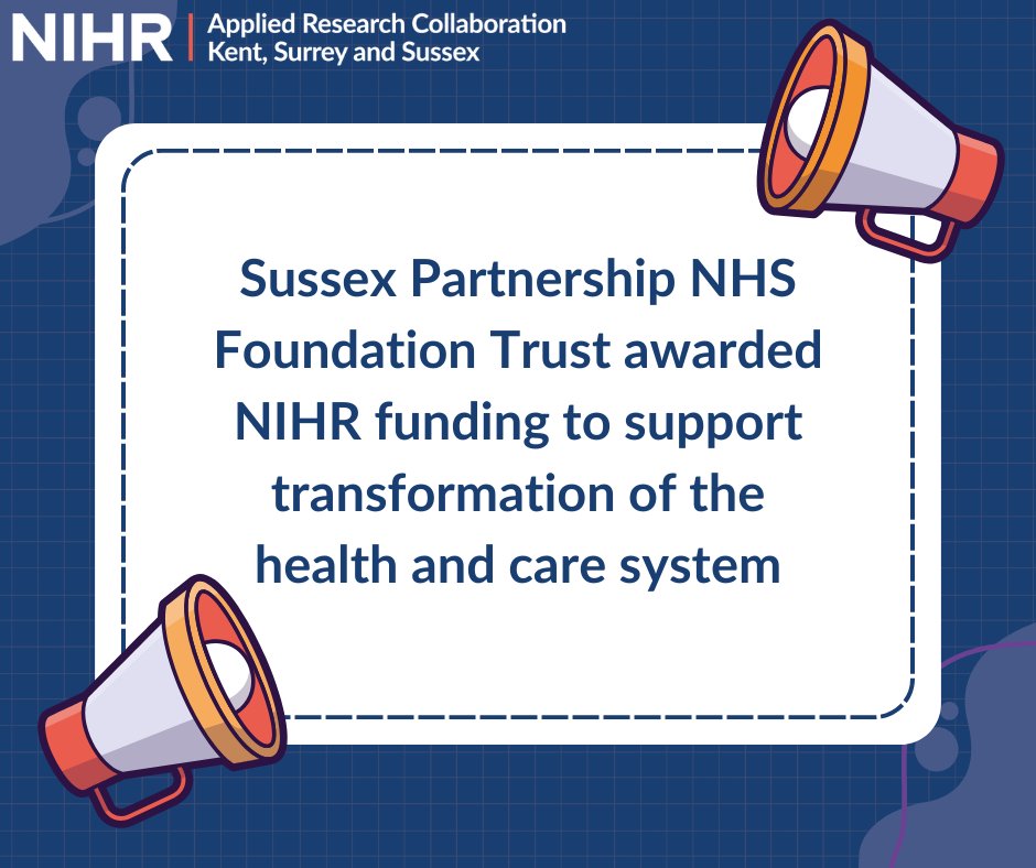 NIHR ARC Kent, Surrey and Sussex tweet media