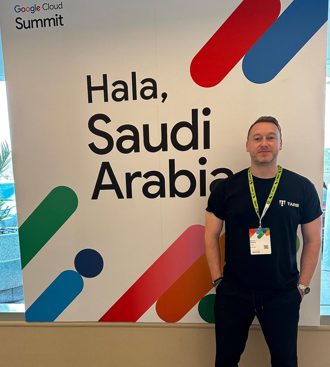tarsprotocol's tweet image. TARS AI at Google Cloud Summit, Saudi Arabia

Google Cloud’s summit in Saudi Arabia showcased a market shifting from AI exploration to full-scale deployment, across giga-projects, healthcare, and national services.

For TARS AI, the signal is clear:  
&amp;gt; Regional adoption is…
