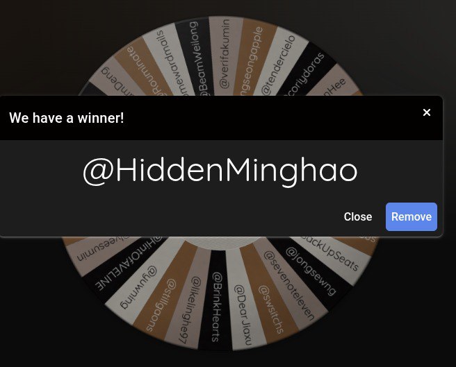BowlOfMalatang's tweet photo. Congratulations @HiddenMinghao for winning male slot as Hou Minghao. DM us in 10 minutes to claim the spot. https://t.co/y0I5FvlidV