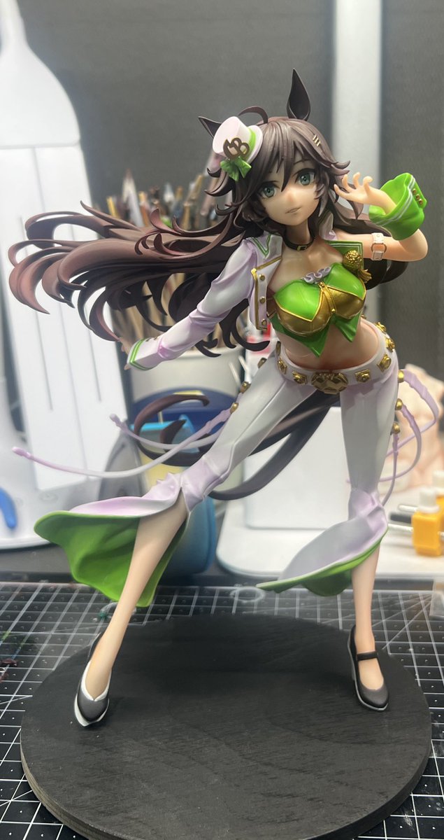 原型: CREA MODEさん ミスターシービーのガレージキットの塗装が完了