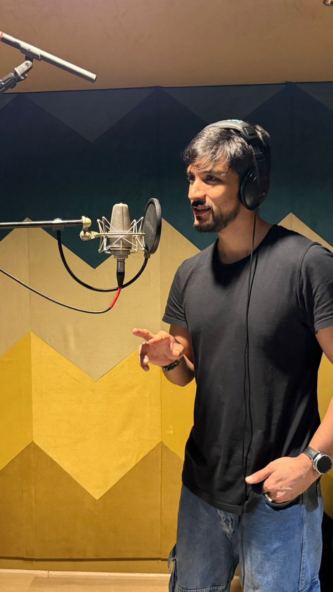 kollycorner's tweet image. #GauthamKarthik Begins Dubbing Work For His Upcoming Sci-fi Film #Root 🔥👌