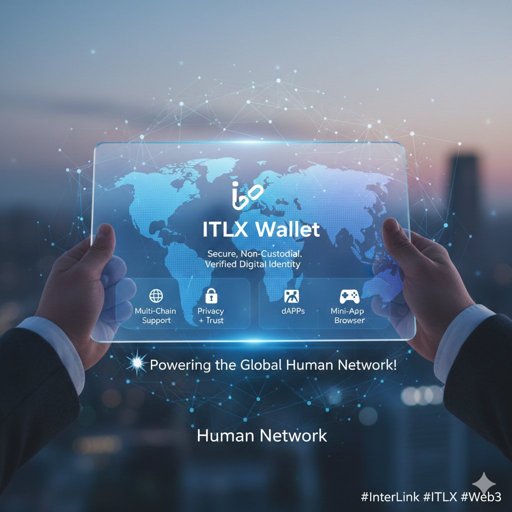 MtplSira's tweet photo. 🚀 The ITLX Wallet is here!
A secure, non-custodial wallet built inside the InterLink App with verified digital identity.
🌐 Multi-chain support
🔐 Privacy + trust
🎮 Access dApps with the Mini-App browser
💥 Powering the global Human Network!
#InterLink #ITLX #Web3l https://t.co/vG7cRmyctY