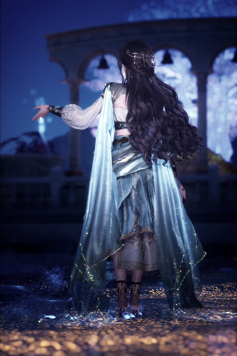 bvnnylin's tweet image. Sea god&apos;s bride 
#InfinityNikki #LoveandDeepspace #Rafayel