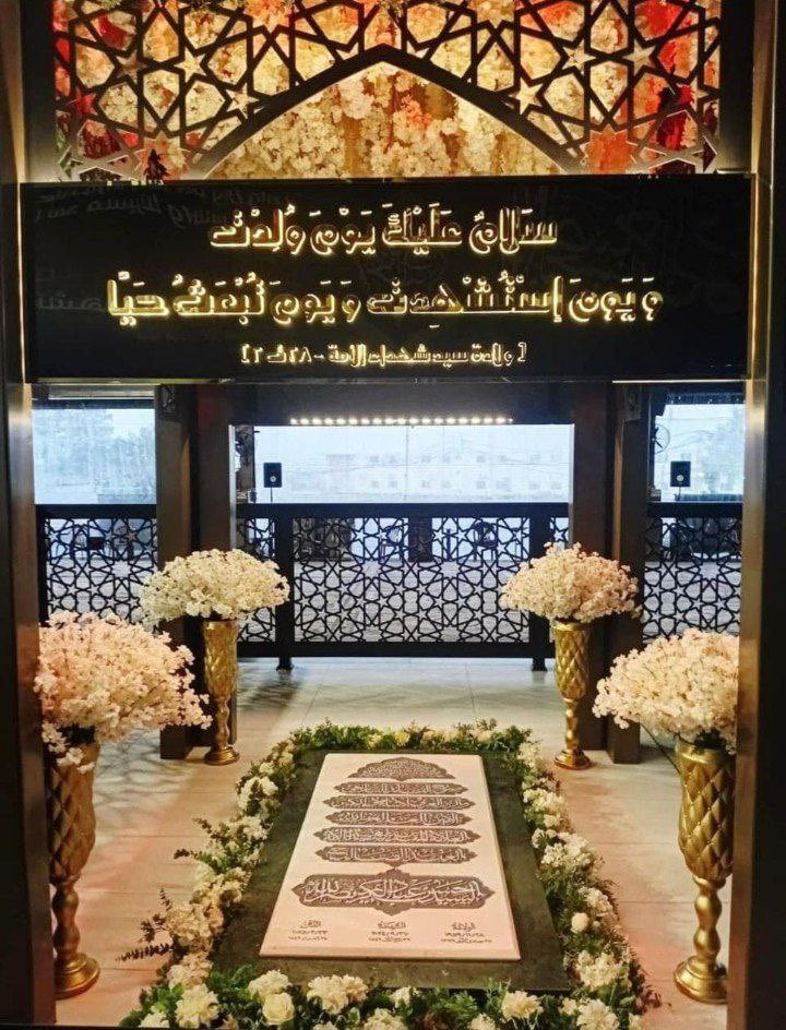 ليتك أخذت أعمارنا وبقيت! 🥀💔

#ميلاد_الامين 
#ميلاد_الروح 
 #عهد_وورد