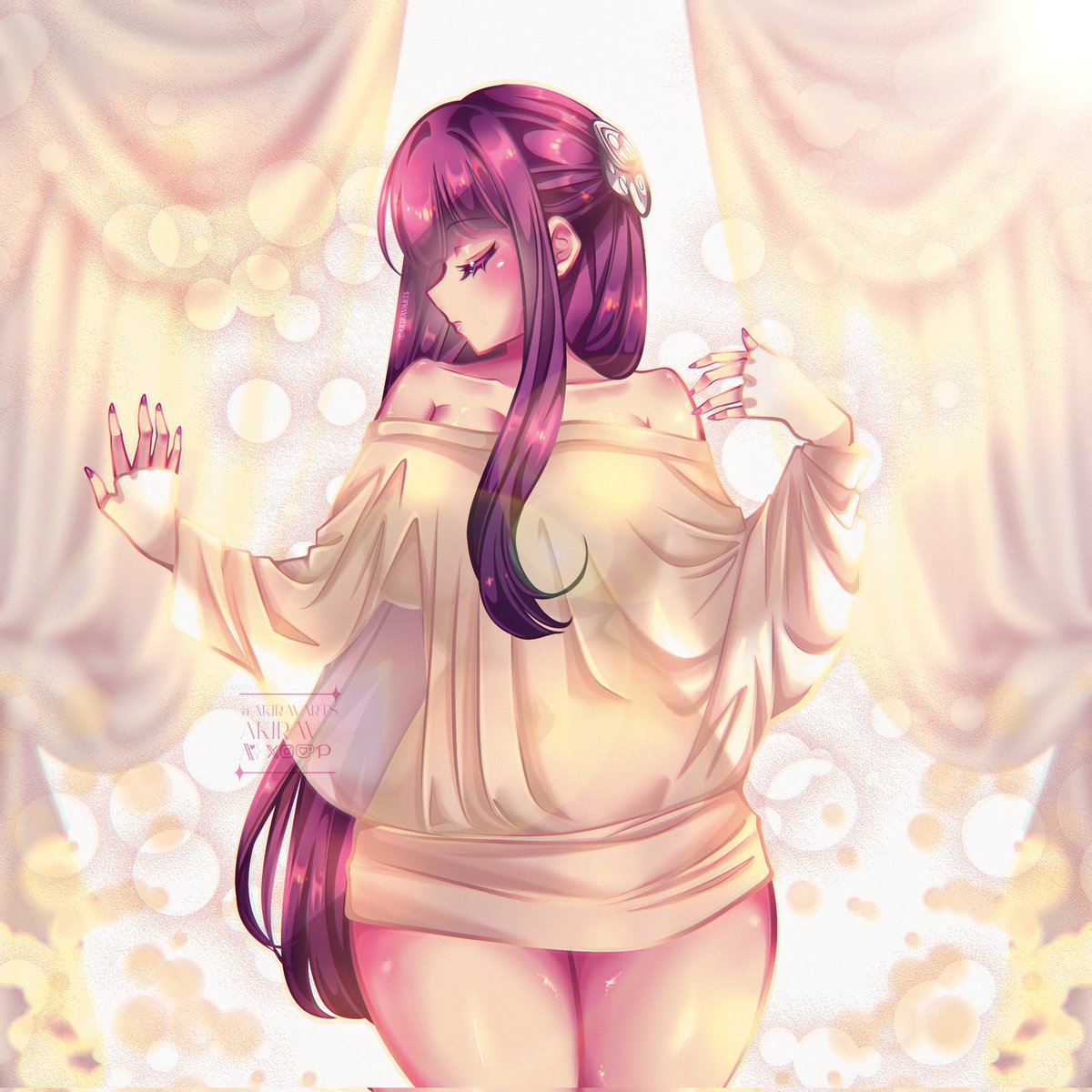 akiravarts's tweet image. ✨💜 Morning Sunlight Fern 💜✨
I definitely want to draw her more

#SousouNoFrieren #FrierenBeyondJourneysEnd #フェルン #葬送のフリーレン