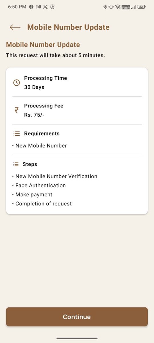 stufflistings's tweet image. Finally.

The latest Aadhaar app will let users change their linked mobile numbers 😍