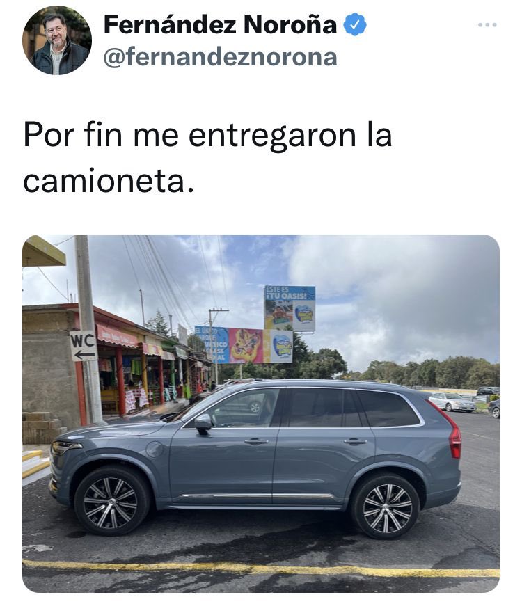 Saben si algún chairo se quejó del mercedes de <a href="/piochiapas/">Pío López Obrador.</a> ? De la Suburban de <a href="/CitlaHM/">Citlalli Hernández Mora</a> ? De la Volvo de <a href="/fernandeznorona/">Fernández Noroña</a> ? 
Porque ese trío de pendejos jamás trabajó tal cual. Siempre se dedicaron a arrear pendejos. Los campesinos o agricultores SÍ CHAMBEAN.